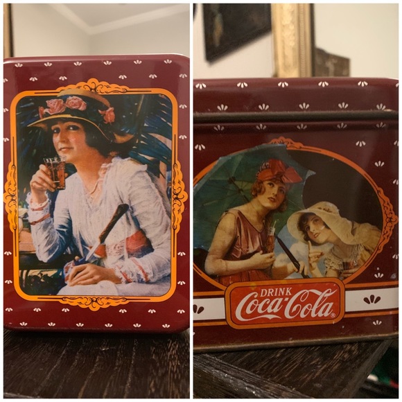 Coca Cola Other - Antique Coca Cola Tin Box Art Nouveau